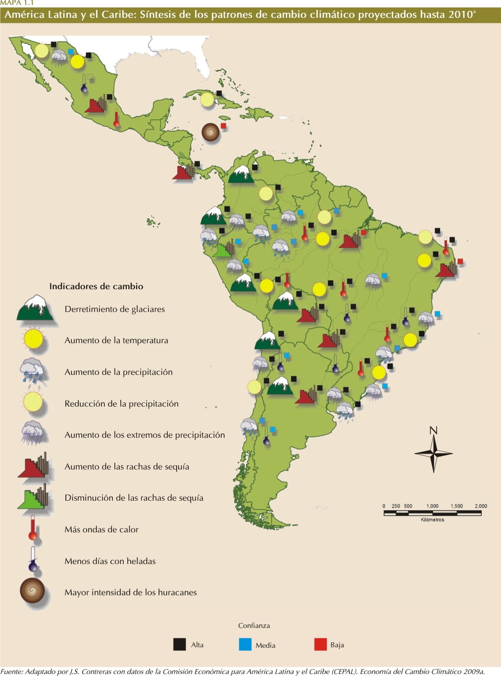 Latin America Climate Map 73
